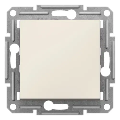 Schneider Electric - EPH0470123 - Asfora Vavien Krem, Vidasız, Çerçevesiz - 1