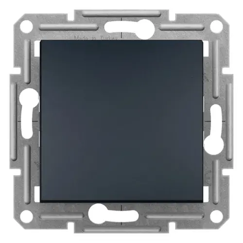 Schneider Electric - EPH0700171 - Asfora Plus Liht Antrasit, Vidasız, Çerçevesiz - 1
