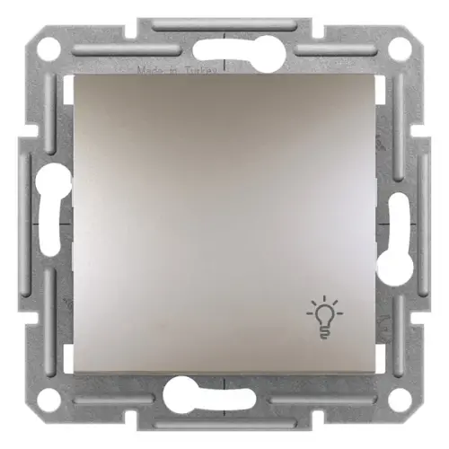 Schneider Electric - EPH0900169 - Asfora Plus Işık İşaretli Liht Buton Bronz - 1