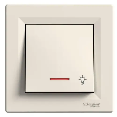 Schneider Electric - EPH1800123 - Asfora Işıklı Liht Buton 