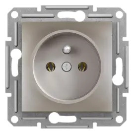 EPH2800169 - Asfora Plus Ups Priz Bronz, Vidalı, Çerçevesiz - 1