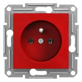 EPH2870442 - Asfora Pin-e. Socket Out. W/o Frm Red - 1