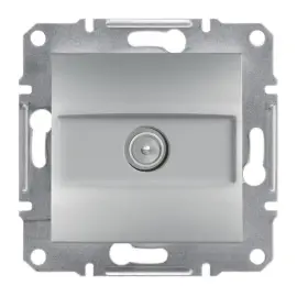 EPH3200161 - Asfora Tekli Tv Prizı Sonlu 1db Alüminyum - 1