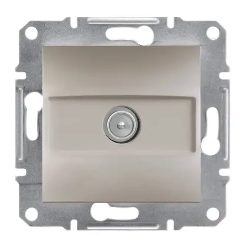 Schneider Electric - EPH3200169 - Asfora Tekli Tv Prizı Sonlu 1db Bronz - 1