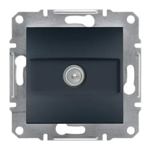 Schneider Electric - EPH3200171 - Asfora Tekli Tv Prizı Sonlu 1db Antrasit - 1