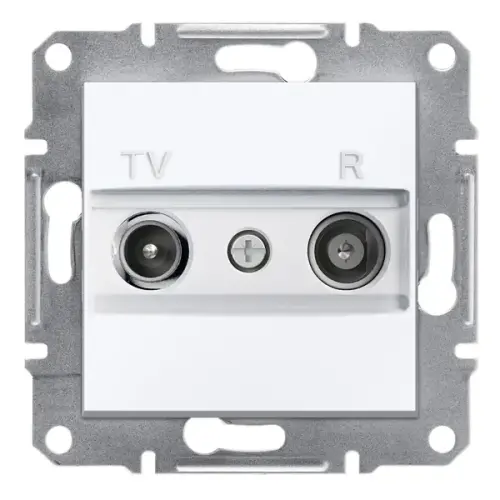 Schneider Electric - EPH3300721 - Asfora – Sonlu Tv/r Prizi, 1db – Beyaz - 1
