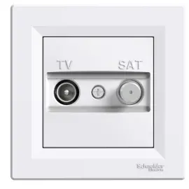 EPH3400121 - Asfora Tv - Sat Prizi, Sonlu, F Tipi, İkili - 1
