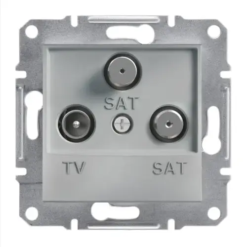 Schneider Electric - EPH3600161 - Asfora Tv-sat-sat Priz Sonlu 1db Alüminyum - 1