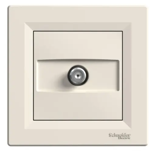 Schneider Electric - EPH3700123 - Asfora Sat Socket Ending 1db Cream - 1