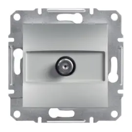 EPH3700161 - Asfora Sat Priz Sonlu 1db Alüminyum - 1