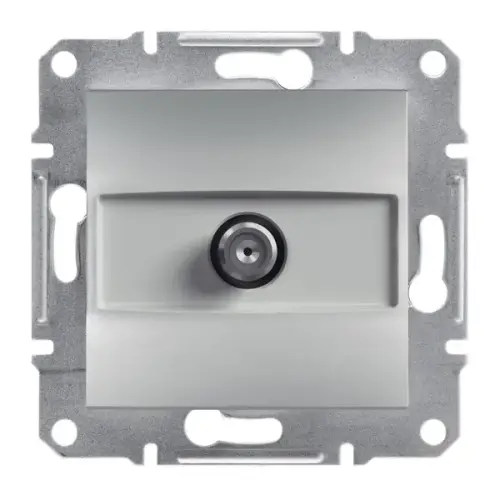 Schneider Electric - EPH3700161 - Asfora Sat Priz Sonlu 1db Alüminyum - 1