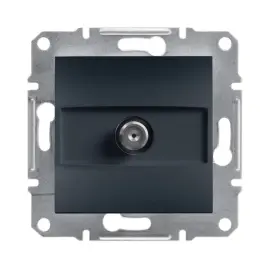 EPH3700171 - Asfora Sat Socket Ending 1db Anthracite - 1