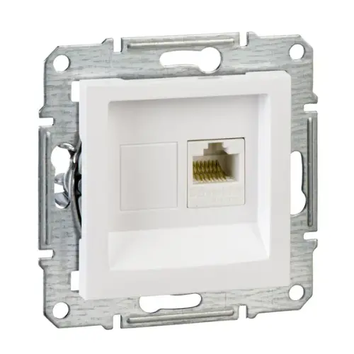 Schneider Electric - EPH4300721 - Asfora 1x Rj45 Cat5e Utp, Çer.siz, Byz - 1