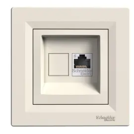 EPH4700123 - Asfora Rj45 Cat6 Utp Data Socket Cream - 1