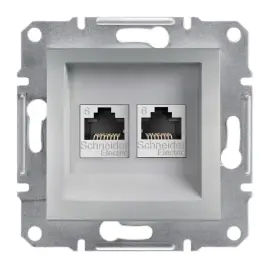 EPH4800161 - Asfora 2*rj45 Cat.6 Utp Alüminyum - 1