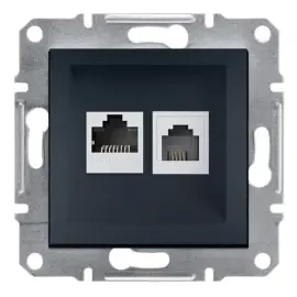 EPH5200171 - Asfora Rj45+rj11 Cat6 Utp Data Skt Ant - 1