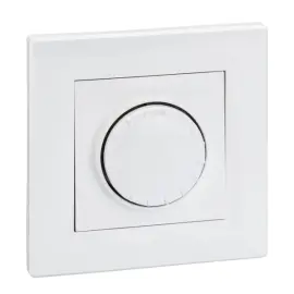 EPH5401121 - Asfora Volume Control Socket White - 1