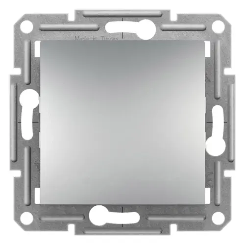 Schneider Electric - EPH5600161 - Asfora Plus Kör Kapak Alüminyum, Çerçevesiz - 1