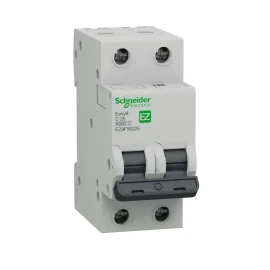 EZ9F56225 - Easy9 MCB 2P 25A C 6000A 230V Otomatik Sigorta - 1