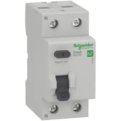 Schneider Electric - EZ9R05225-EASY9 KAÇAK AKIM KORUMA RÖLESİ 2P 25A 30MA AC-TİP - 1