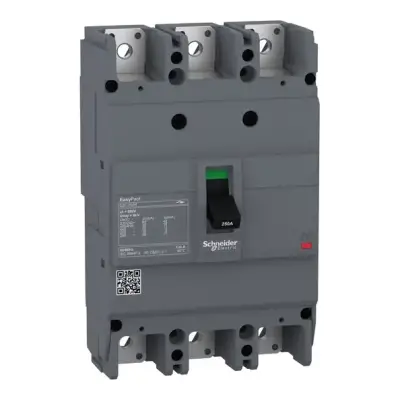 Schneider Electric - EZC250H3125 - devre kesici Easypact EZC250H - TMD - 125 A - 3 kutup 3d - 1