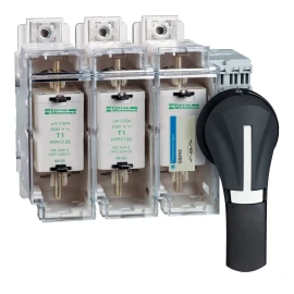GS2AH530 - Harici yönlendirme kolu, TeSys GS, siyah kol, önden montaj, 2 pozisyon I-O, IP65, GS 100-400A IEC için - 1