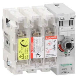 GS2F3 - TeSys GS - yük ayırıcı sigortası - 3 P - 50A - NFC 14 x 51 mm - 1