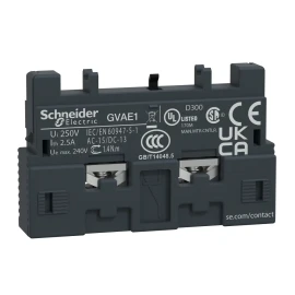 GVAE1 - TeSys GV2 ve GV3 - yardımcı kontak - 1 NA/NK - 1