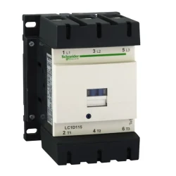  LC1D115F7 - TeSys D kontaktör - 3P(3 NA) - AC-3 - <= 440 V 115 A - 110 V AC bobin - 1