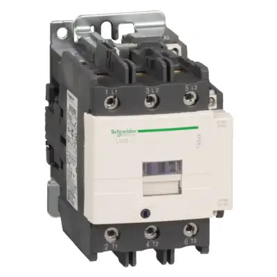 Schneider Electric - LC1D80F7 - TeSys D kontaktör - 3P(3 NA) - AC-3 - <= 440 V 80 A - 110 V AC bobin - 1