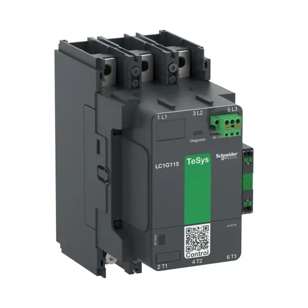 Schneider Electric - LC1G185KUEN - TeSys Giga Kontaktör TeSysG185 3P Standart 100-250V ACDC - 1