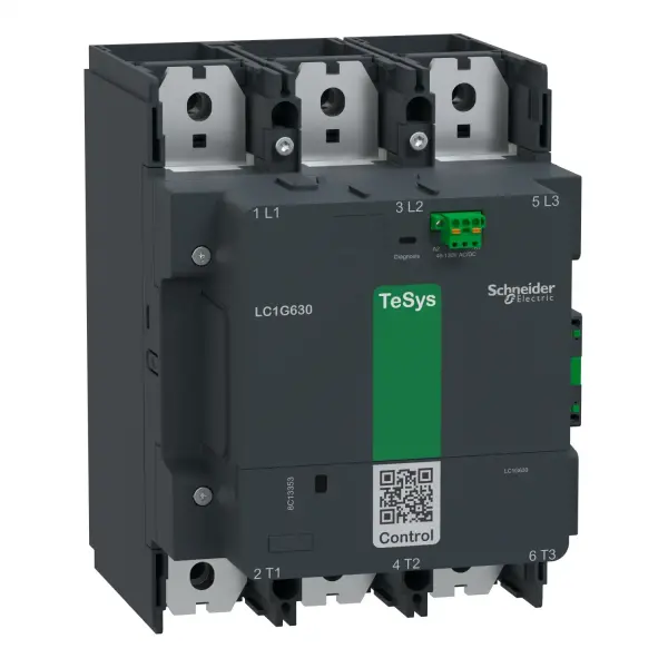 Schneider Electric - LC1G630KUEN - TeSys Giga Kontaktör TeSysG630 3P Standart 100-250V ACDC - 1