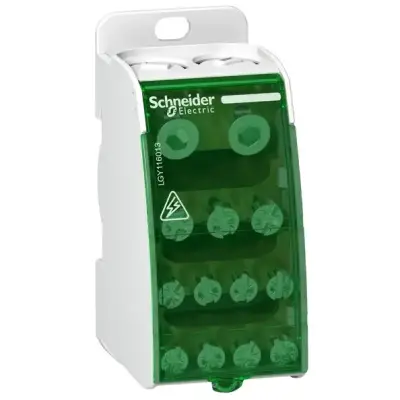 Schneider Electric - LGY116013 - Linergy DS - vida dağıtım bloğu 1P - 160A - 13 holes - 1