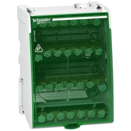 LGY410028 - Linergy DS - vida dağıtım bloğu 4P - 100A - 28 holes - 1