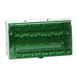 LGY412560 - Linergy DS - vida dağıtım bloğu 4P - 125A - 60 holes - 1