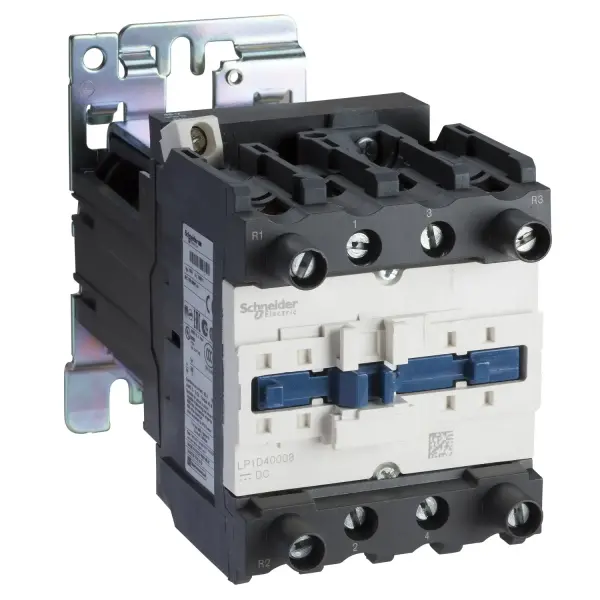 Schneider Electric - LP1D65008BD - TeSys D kontaktör - 4P(2 NA + 2 NK) - AC-1 - <= 440 V 80 A - 24 V DC bobin - 1