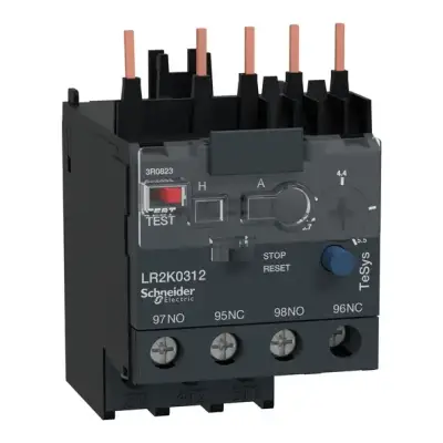 Schneider Electric - LR2K0312 - TeSys K - diferansiyel termal aşırı yük röleleri - 3,7...5,5 A - sınıf 10A - 1