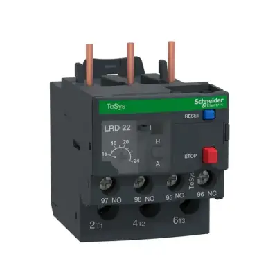 Schneider Electric - LRD22 - TeSys D termal aşırı yük röleleri - 16...24 A - sınıf 10A - 1
