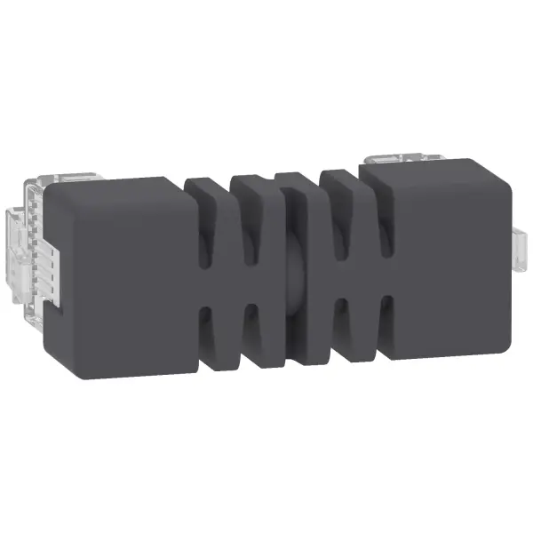 Schneider Electric - LTMCC004 - TeSys T'nin yan yana monte edilmesi için 6'lı jumper seti - 2 x RJ45 - 0,04 m - 1