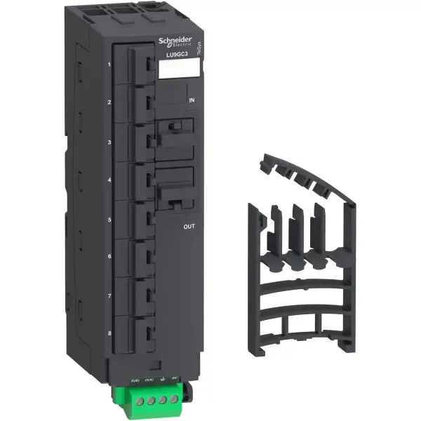 Schneider Electric - LU9GC3 - Modbus dağıtım bloğu - 10 RJ45 ve 1 vidalı terminal bloğu - 1