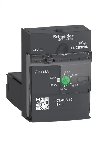 Schneider Electric - LUCB32BL - gelişmiş kontrol ünitesi LUCB - sınıf 10 - 8...32 A - 24 V DC - 1