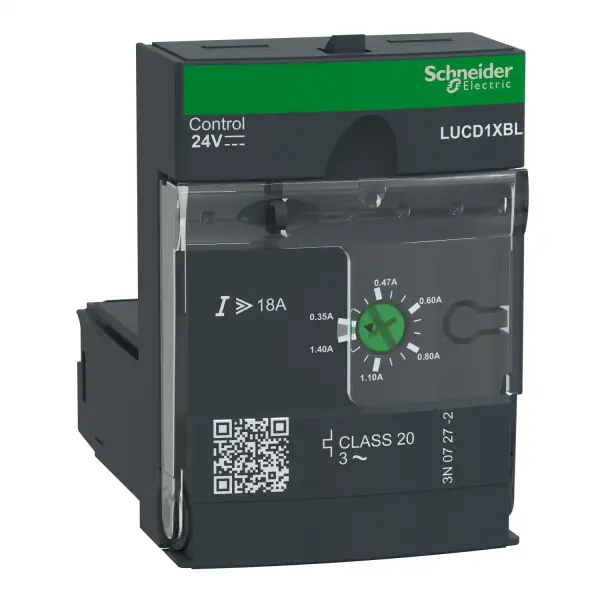 Schneider Electric - LUCD1XBL - gelişmiş kontrol ünitesi LUCD - sınıf 20 - 0,35...1,4 A - 24 V DC - 1