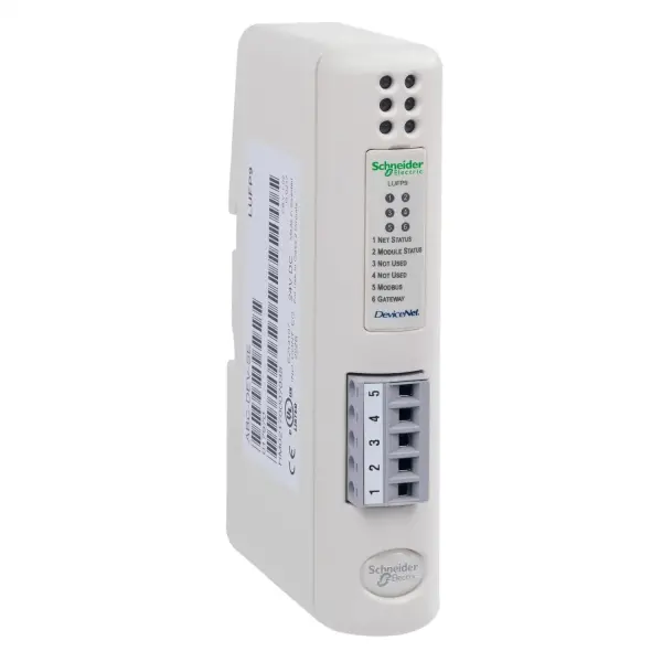 Schneider Electric - LUFP9 - DeviceNet/Modbus Bağlantı ağ geçidi - 1 DeviceNet vidalı tip - 1 RJ45 Modbus - 1