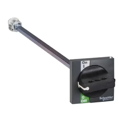 Schneider Electric - LV428941 - Ön döner kurma kolu INS 40..160 - siyah kol - 1