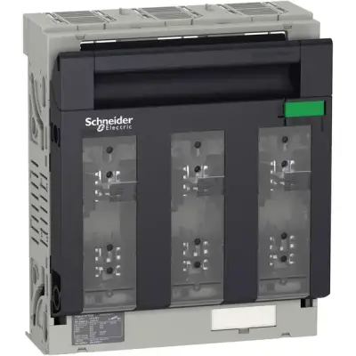 Schneider Electric - LV480808 - Fuse switch disconnector, FuPacT ISFT630, 630 A, DIN NH03, 3 poles, backplate mounting - 1