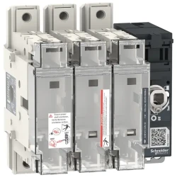  LV481413 - anahtar bağlantı kesici sigorta, FuPacT GSD125, 125 A, 3 kutuplu, sigorta tipi DIN NH00, ön ve sağ taraf kontrolü - 1