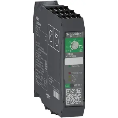 Schneider Electric - LZ2H6X5BD - Enversör Marş TeSys H 3kW-400V kontrol 24VDC - 1