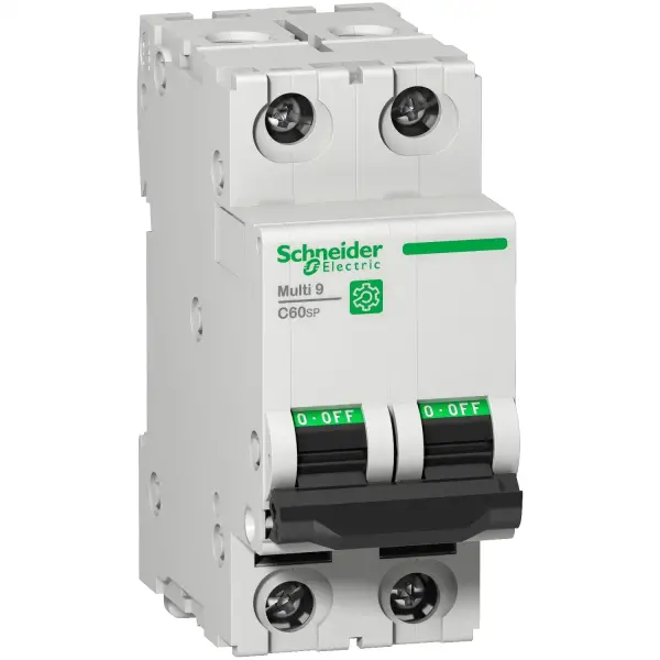 Schneider Electric - M9F22225 - Multi9 - C60SP - MCB - 2P - 25 A - C Eğrisi - 480Y/277 V - 10 kA - UL 1077 - 1