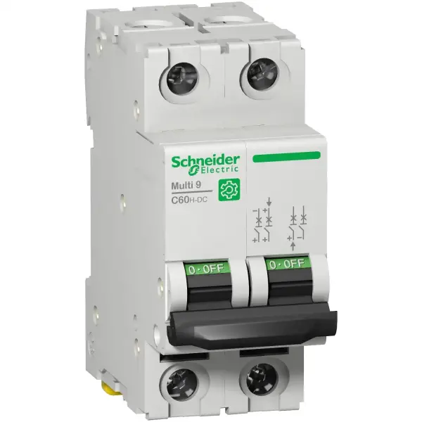 Schneider Electric - M9U11232 - Multi9 - C60H-DC - MCB - 2P - 32 A - B Eğrisi - 500 V DC - 10 kA - 1