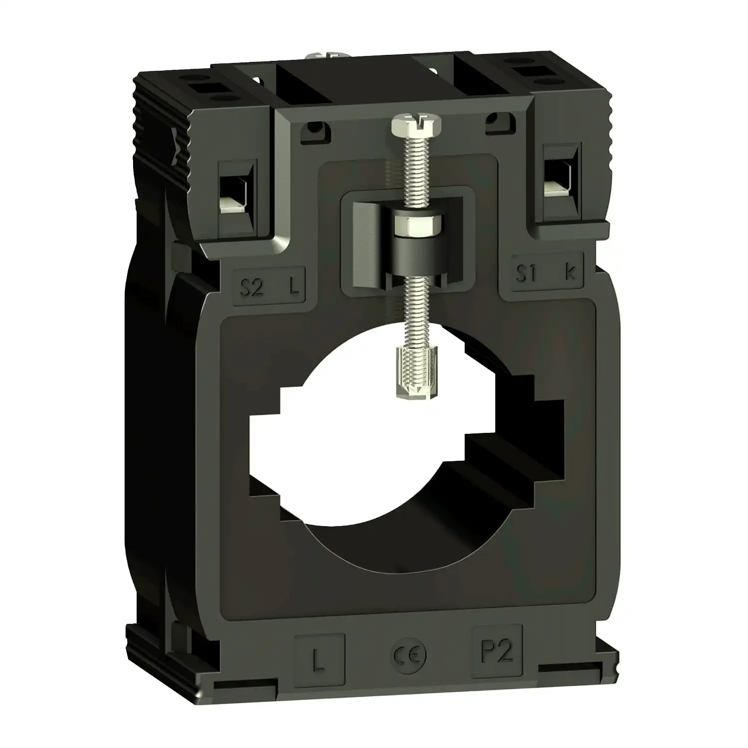 Schneider Electric - METSECT5MD060 - Akım Trafo Tropik İklim DIN Montajı 600 5 Kablolar d. 40 - Çubuklar 12x50 20x40 - 1